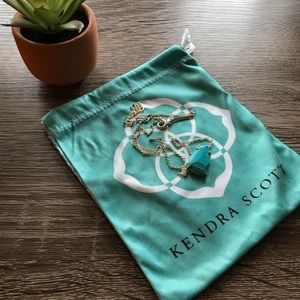 Kendra Scott Isla turquoise necklace